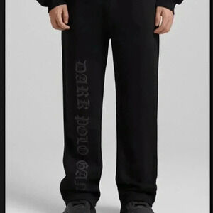 Bershka DARK POLO GANG X BERSHKA embellished plush pants